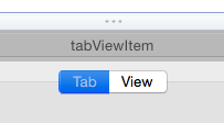 Before Add TabView Item in Xcode