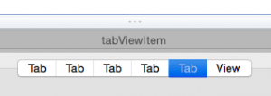 Add Tabview Item in Xcode