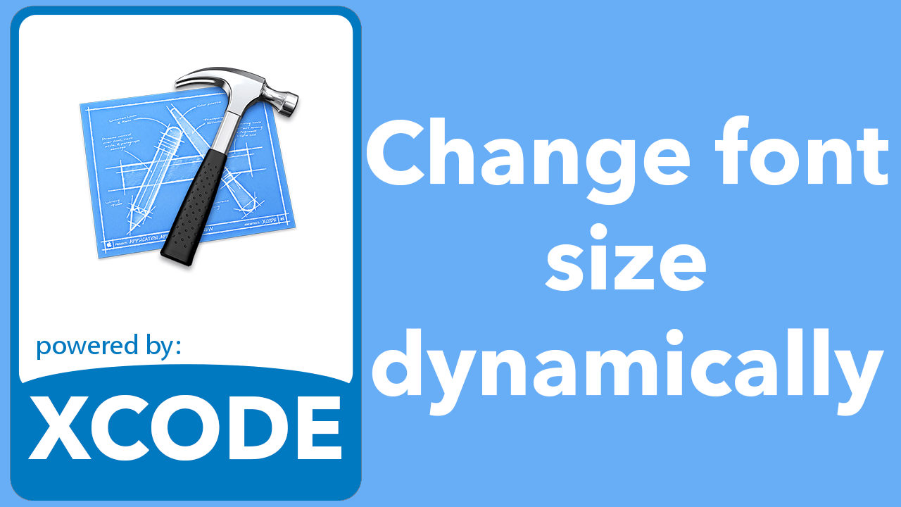 change font size in xcode