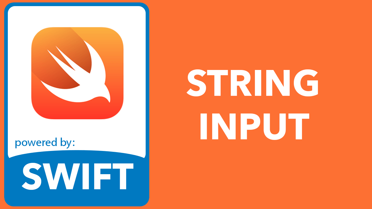 Swift string input