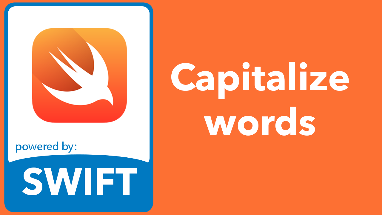 Swift Capitalize