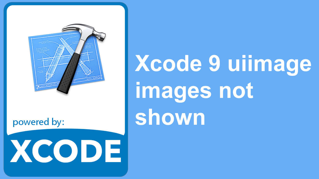 Xcode 9 uiimage image not shown