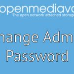OpenMediaVault change admin password