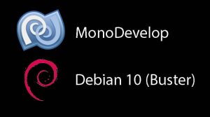 install monodevelop on debian 10