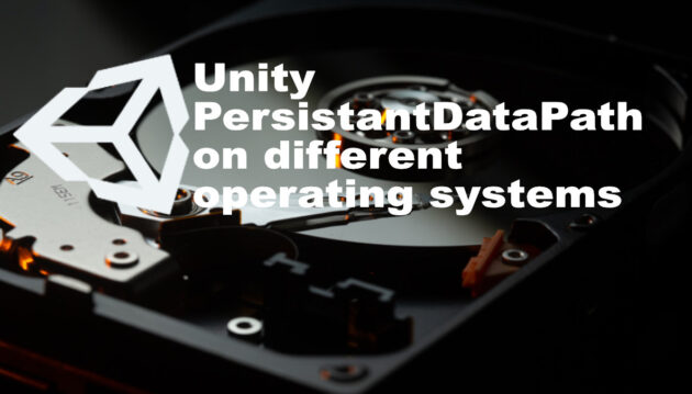 Unity persistant datapath